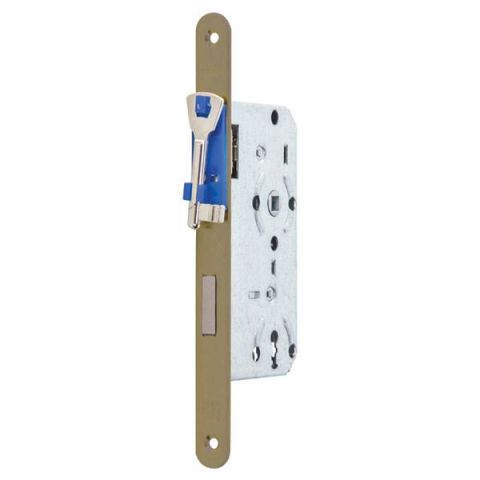 Hafele H55.02 Gömme Kapı Kilidi Oda Tipi Antik Bronz 55/18mm Sağ