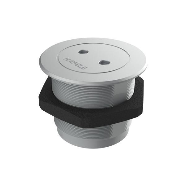 Hafele PORT Priz Ünitesi 220 V Mat Krom