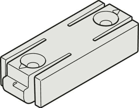 Orta Stoper, Hafele Slido F-Flush57 06A - 400.05.003