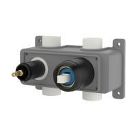 Hafele FLUXO DUO Sıva altı grubu,mat siyah