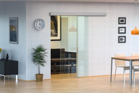 Hafele Kayar kapı donanımı, Slido D-Line11 80L, taşıyıcı