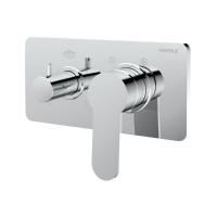 Hafele FLUXO TRIO Sıva üstü grubu,parlak krom