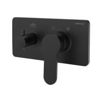 Hafele FLUXO TRIO Sıva üstü grubu,mat siyah