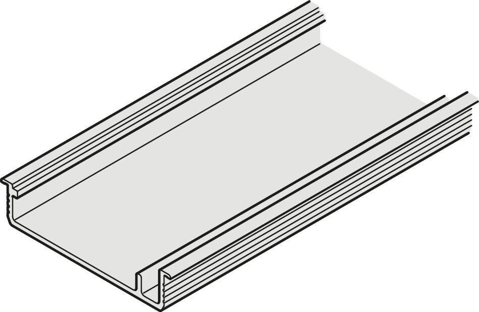 Taşıyıcı ve kılavuz ray, Hafele Slido F-Flush57 06A / 08B