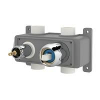 Hafele FLUXO TRIO Sıva altı grubu,parlak krom