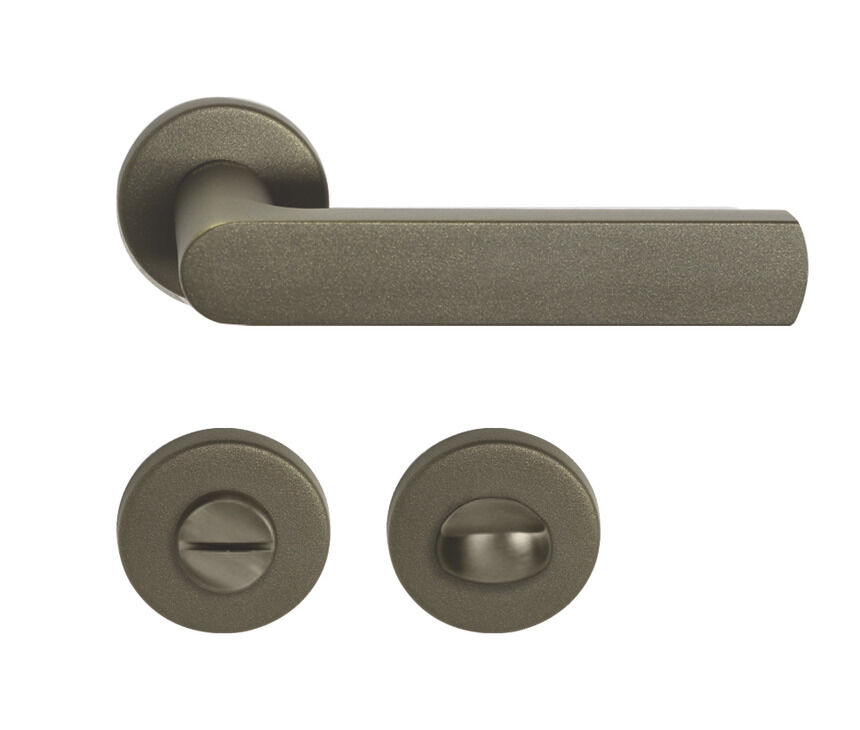 Häfele MERIT II Kapı Kolu Seti Alüminyum / Zamak 48,50 mm Bronz Renkli 900.78.703