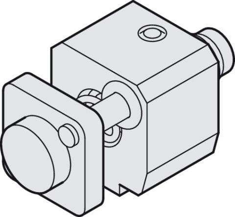 Hafele Yay tamponu, Hawa Porta 60/100 için - 941.00.404
