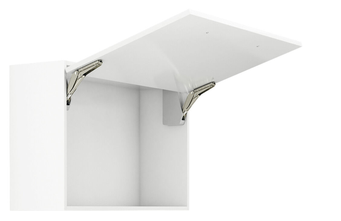 Häfele Free flap 1.7 Kalkar kapak makası set C 200–450 mm ≤14,7 kg Gri 372.91.322