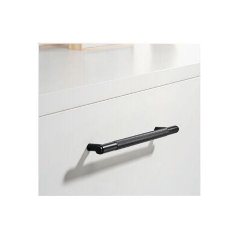 Hafele VERONA II Kulp mat siyah 160 mm - 100.00.701