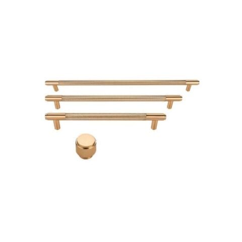 Hafele VERONA II Kulp mat altın 160 mm - 100.00.703