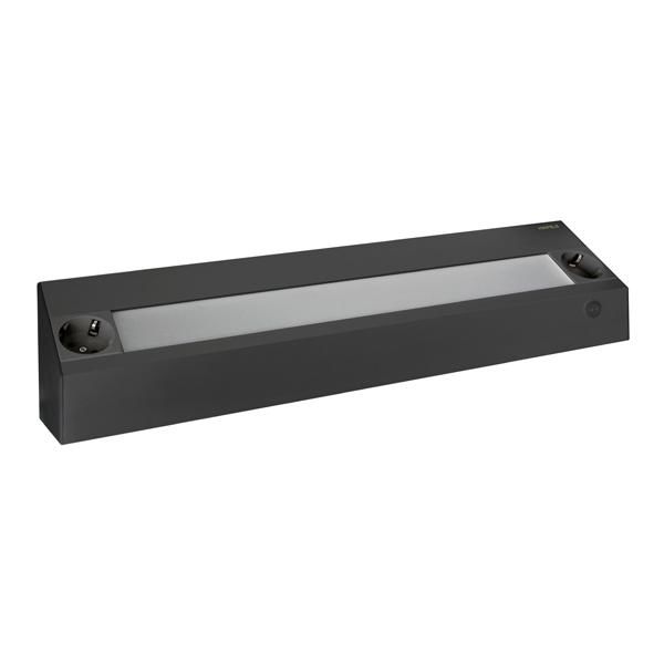 Hafele ELROND Prizli Tezgah Altı Aydınlatma Siyah 450mm