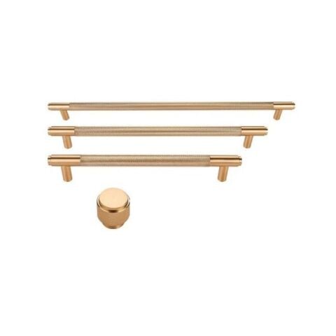 Hafele VERONA II Kulp mat altın 320 mm - 100.00.709