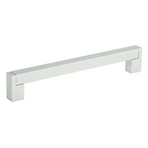Hafele CUBE Mobilya Kulpu Parlak Krom 192mm