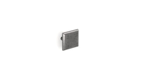 Hafele GEAR Antik Gümüş Renk 45 mm Düğme Kulp - 100.00.715
