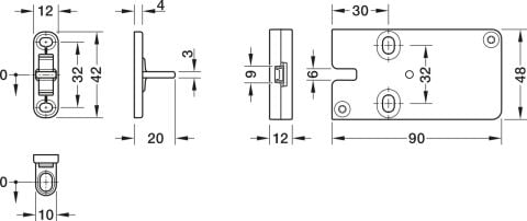 Elektronik Mobilya Kilit Sistemleri, Hafele EFL3C G3