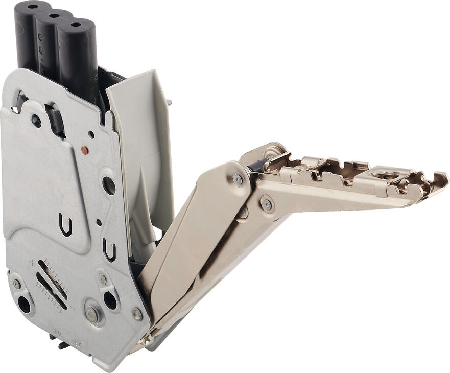 Häfele Free flap 3.15 - Kalkar kapak makası 400–650 mm ≤27,3 kg, örnek ölçüm 372.91.412