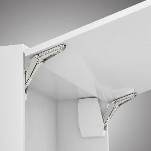 Hafele FREE FLAP 3.15 Kalkar Kapak Makas Gövdesi G Nikel