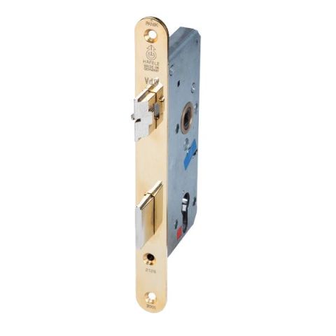 Hafele Emniyet Dilli Kapı Kilidi Barelli Altın Renkli Sol 55/24mm