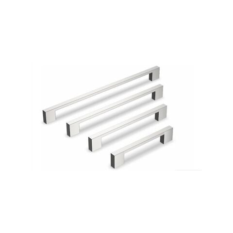 Hafele HAN II Kulp parlak krom 128mm - 100.00.843