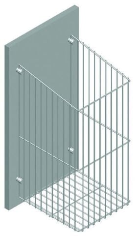 BOXY II Çamaşır sepeti, 400mm, gümüş gri - Hafele Türkiye