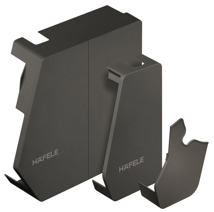 Häfele Üst kapak Free flap 1.7 E kalkar kapak makası için Antrasit Renkli 372.91.447