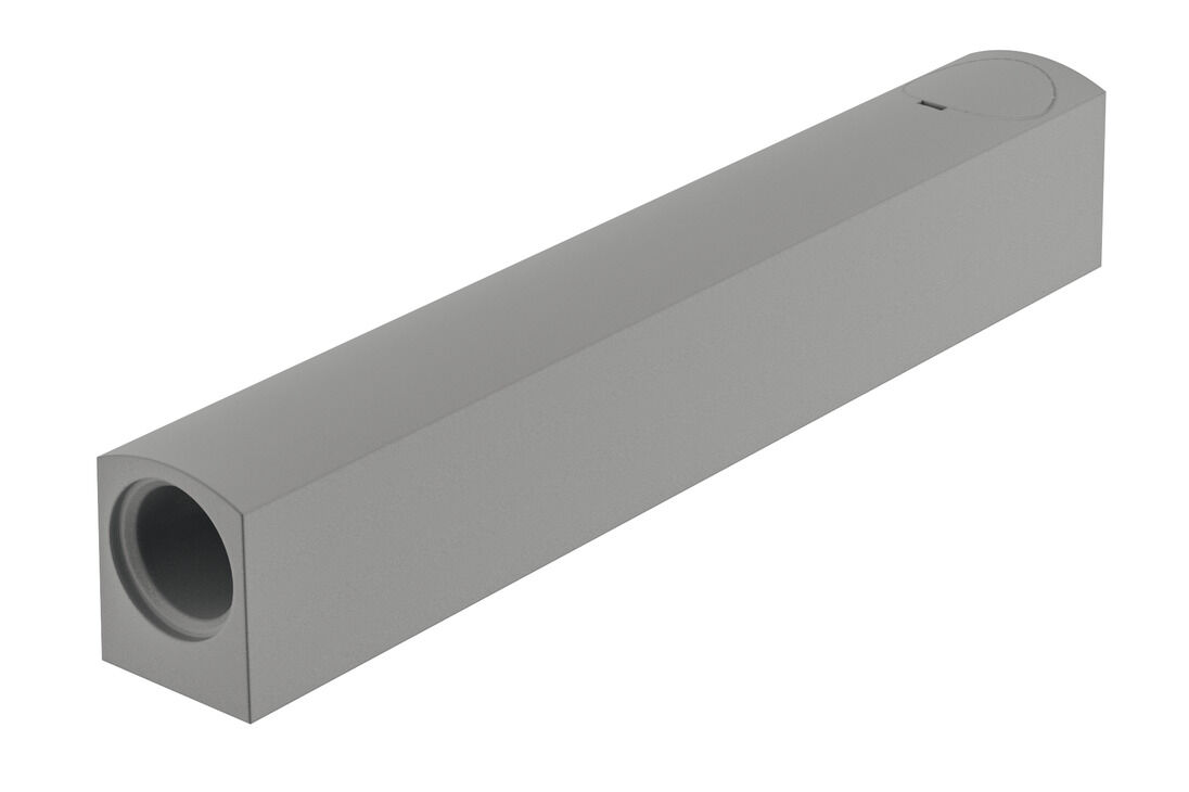 Häfele Vidalı muhafaza serbest basma mandalı ⌀ 10 x 90 108 mm 20 mm Açık gri 372.91.503