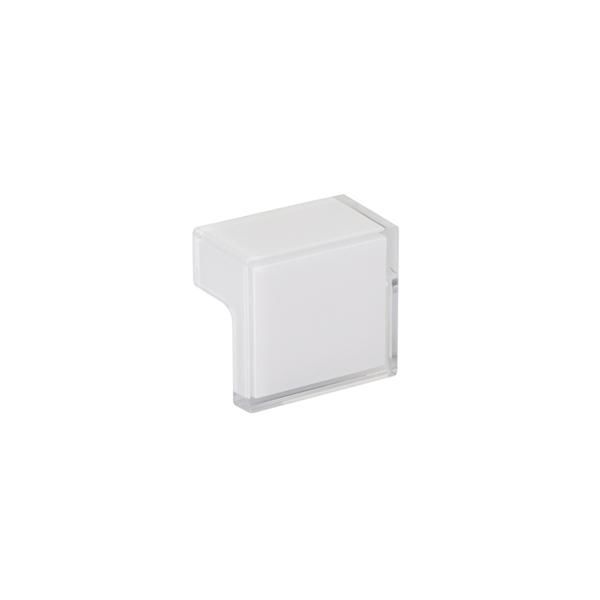 Hafele SOUL Düğme Kulp Beyaz 32mm