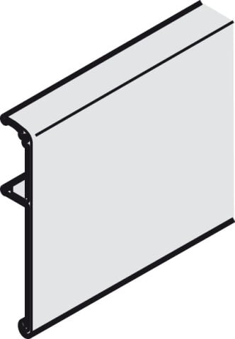 Hafele Klipsli panel, Taşıyıcı ray için - 941.25.760