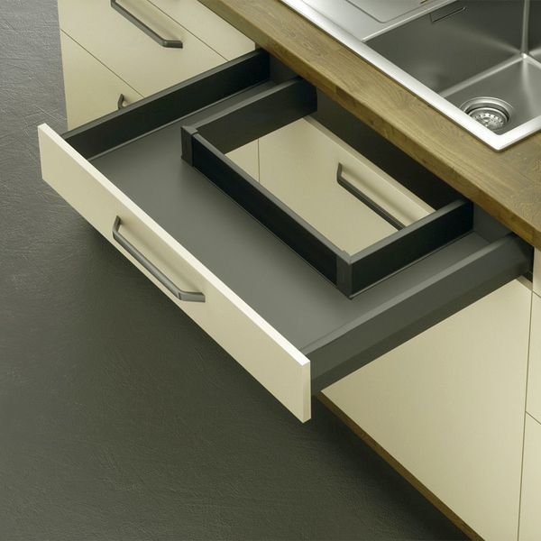 Hafele M Box P35 Eviye altı ant 18/92/500, düb.