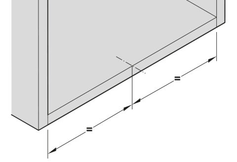 Häfele Basma mandalı matkap deliğine montaj için Tip 3 10 mm Beyaz 372.91.702