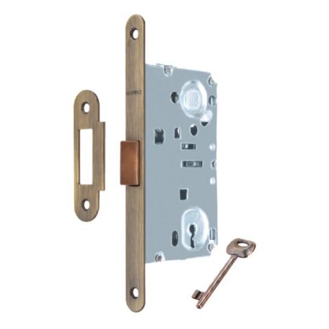 Hafele H50.01 Dilden Kilit Oda Tipi Antik Bronz 50/18mm