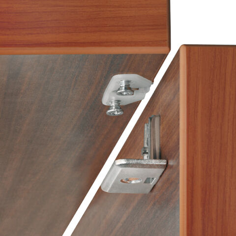 Häfele Tab 20 HC Bağlantı gövdesi panel kalınlığı 40–60 20 mm Nikel kaplama 263.95.735