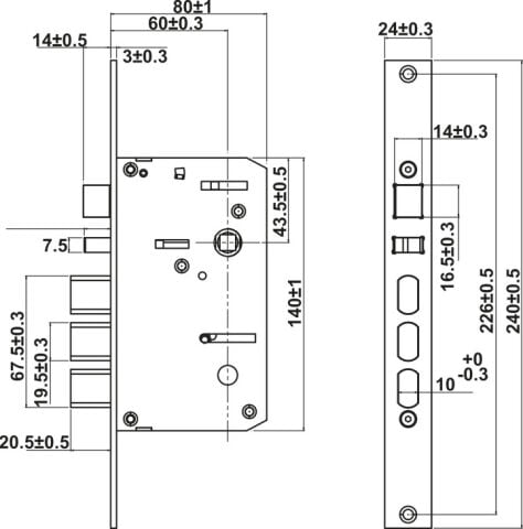 Hafele Akıllı Kilit Sistemleri, ZENITH - ML2501W