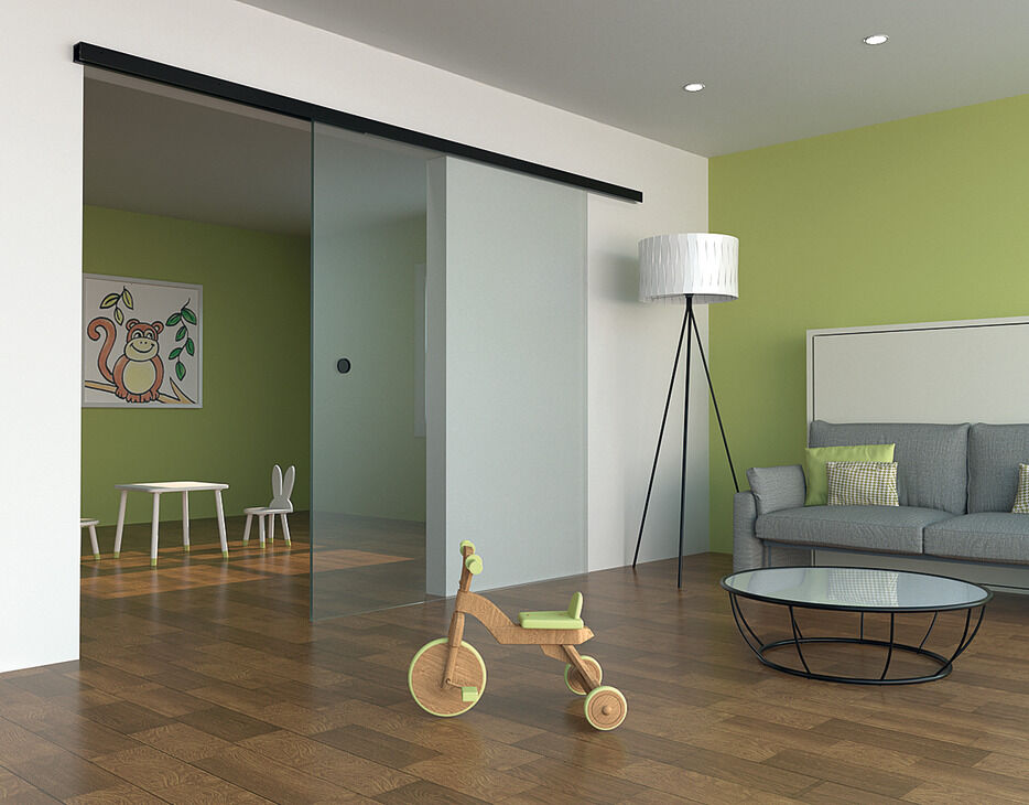 Kayar kapı bağlantı parçası, Hafele Slido D-Line12 120F