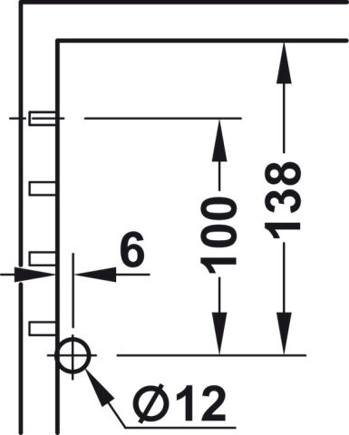 Häfele FREE FLAP 1.7 E Kalkar Kapak Makası Makas Gövdesi C 200–450 mm ≤14,7 kg Antrasit 1 372.91.943