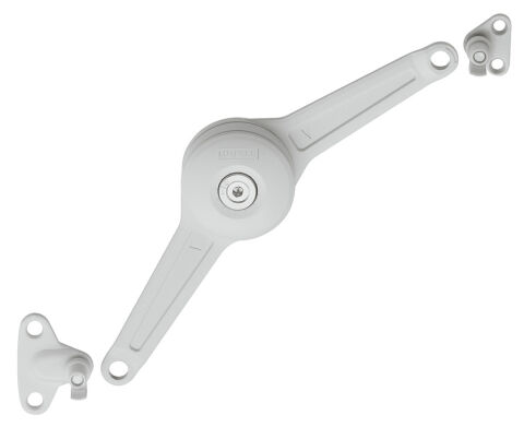 Häfele Free Duo standard Kalkar Kanat/Kalkar Kapak tam 200–500 mm ≤9 kg Siyah 373.66.211