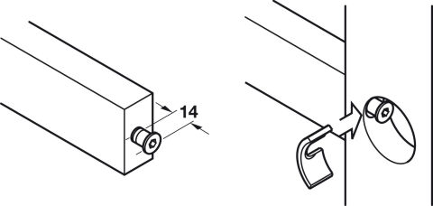 Häfele CONFIRMAT - Kabin Vidası 5 mm 264.43.199