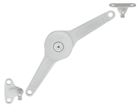 Häfele Free Duo standard Kalkar Kanat/Kalkar Kapak tam 200–500 mm ≤9 kg Siyah Euro 373.66.213