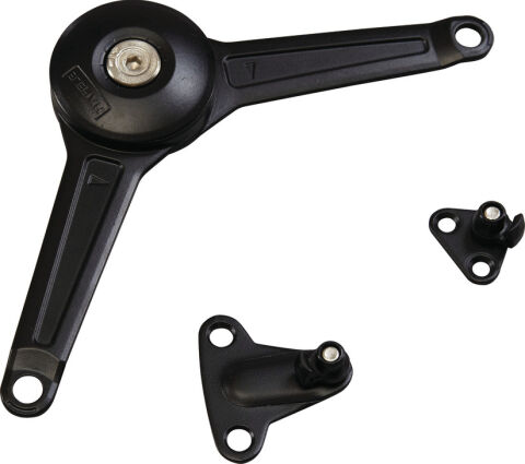 Häfele Free Duo standard Kalkar Kanat/Kalkar Kapak tam 200–500 mm ≤9 kg Siyah Euro 373.66.214