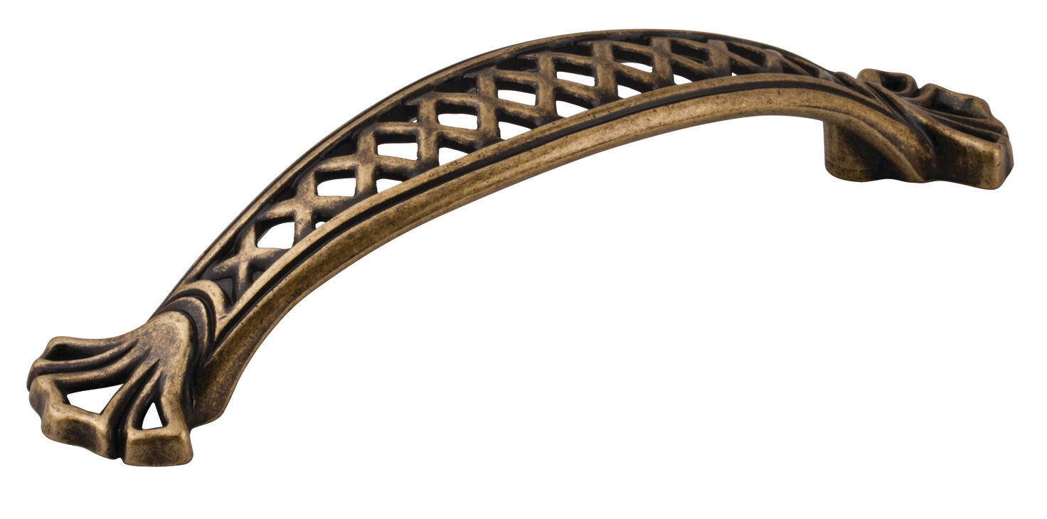 Häfele TACH HAND Akslı Kulp Zamak - 138x28 mm 27 mm Bronz renkli 120.70.702