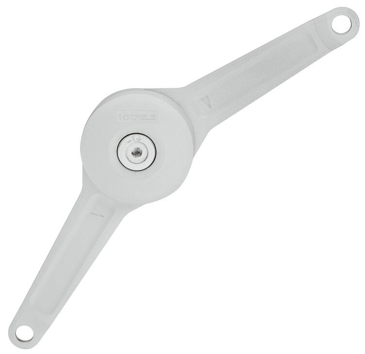 Häfele Free Duo standard Kalkar kanat/kalkar kapak ayrı 200–500 mm ≤9 kg Beyaz 373.66.250