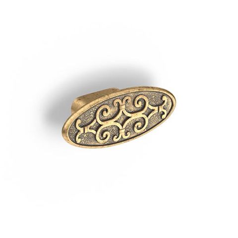 Hafele JOURNEY Düğme Kulp Antik Bronz 32mm