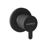 Hafele ACTIFLO Ank.stop valf,1/2'',mat siyah