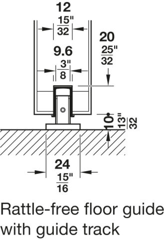 Hafele Slido D-Li11 160I set RT b.s.so.se.cl. - 941.62.021