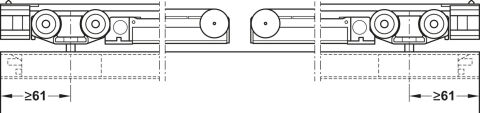 Hafele Slido D-Li11 160I set RT b.s.so.se.cl. - 941.62.021