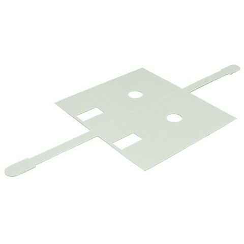 Hafele Yangın Koruma Levhası 65x72mm Kilit İçin 1mm