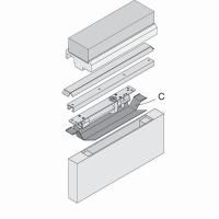 Hafele Yangın Koruma Levhası DCL 33 Gizli Kapı Kapatıcı İçin 2mm