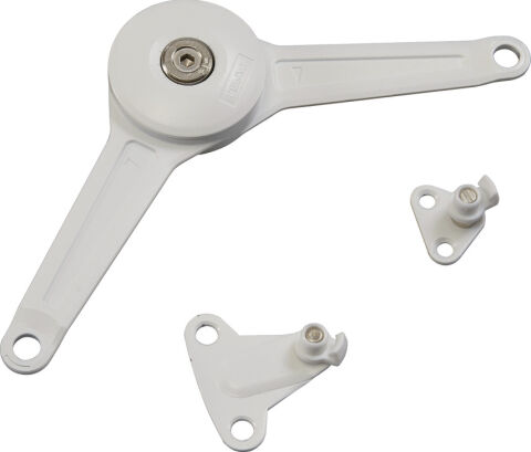 Häfele Free Duo standard Kalkar Kanat/Kalkar Kapak tam 200–500 mm ≤9 kg Beyaz 373.66.272
