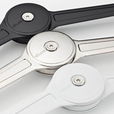 Häfele Free Duo standard Kalkar Kanat/Kalkar Kapak tam 200–500 mm ≤9 kg Beyaz 373.66.272
