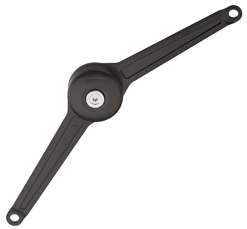 Häfele Duo forte Kalkar kanat/kalkar kapak ayrı bağlantı 250–700 mm ≤12 kg Siyah 373.66.300